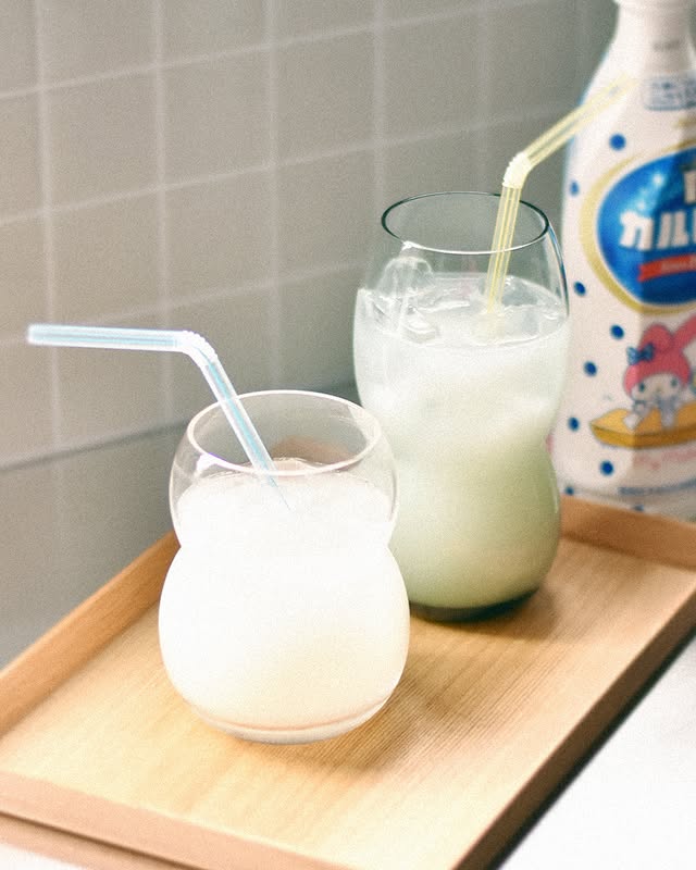 タンブラーM ガラス / クリアービスク