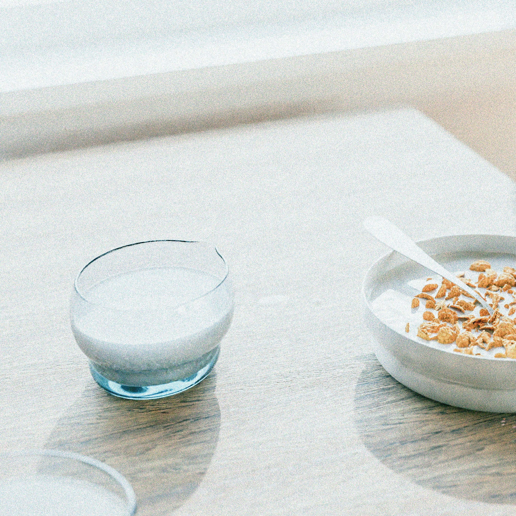 片口(大) ガラス / インディゴ