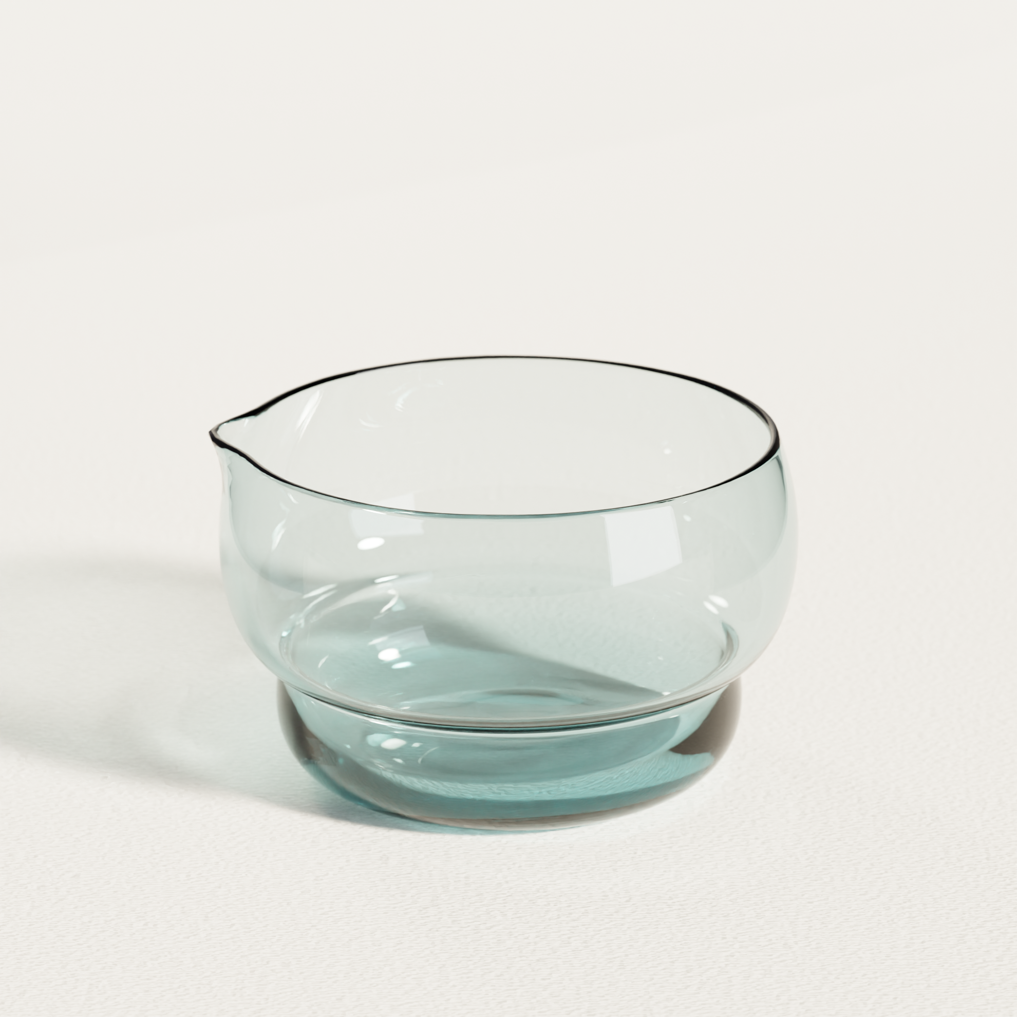 片口(大) ガラス / インディゴ