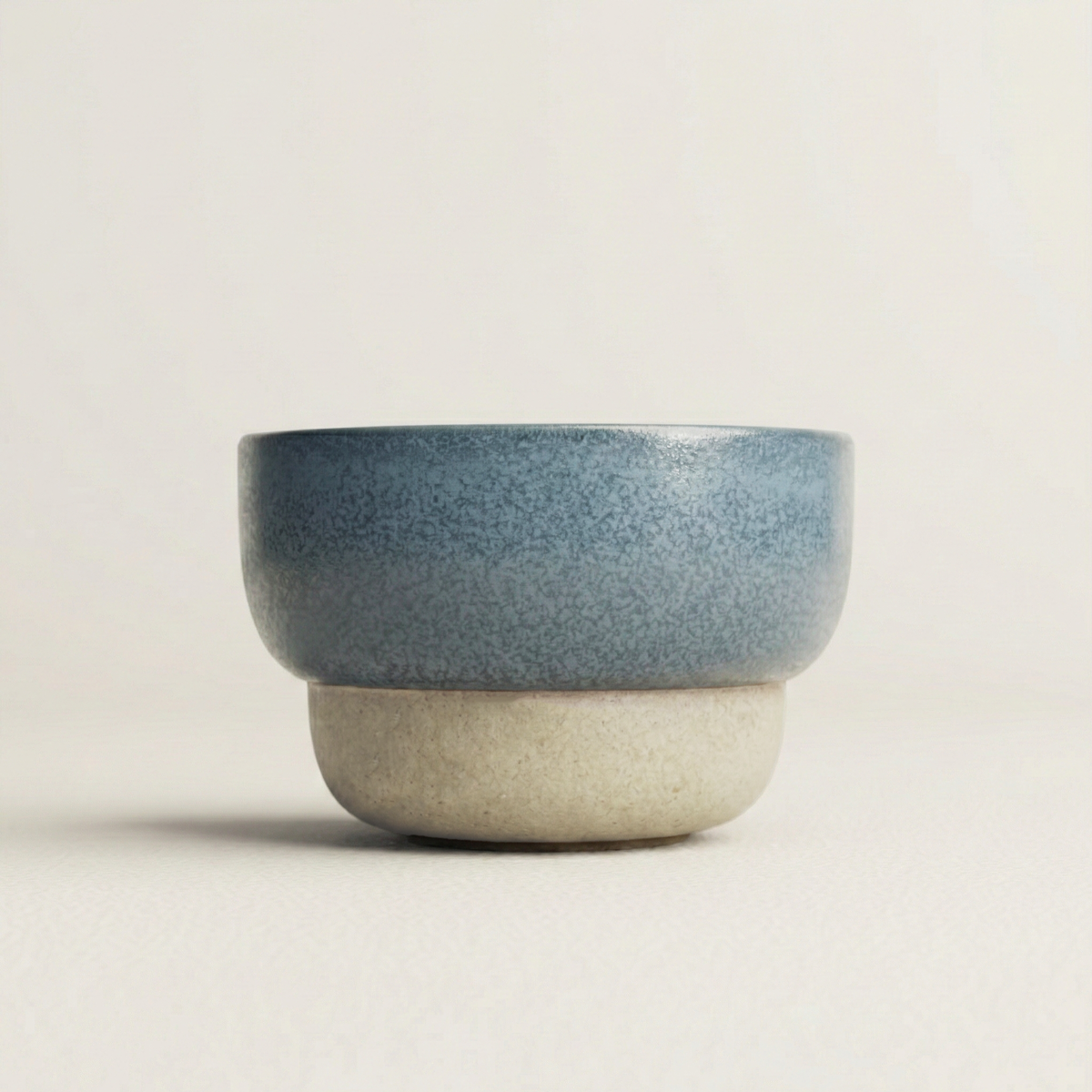 丸朝茶碗大・アッシュグレー
