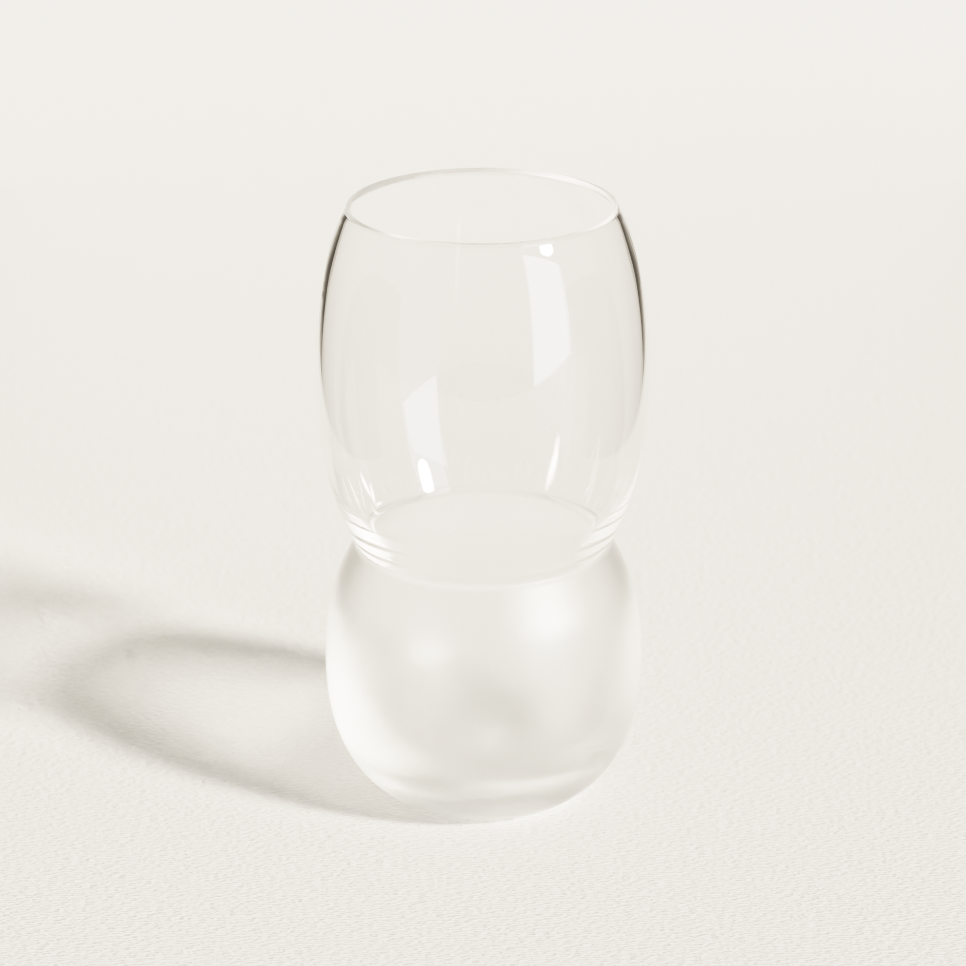 タンブラーL ガラス / クリアービスク