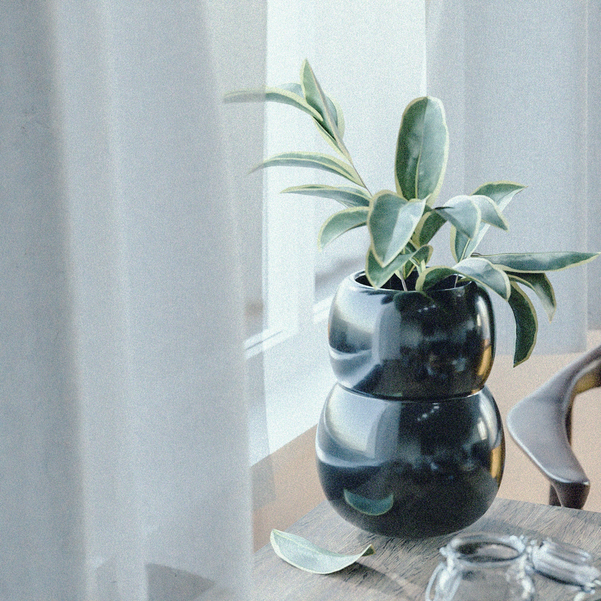 ワインクーラー ステンレス/ピアノブラック