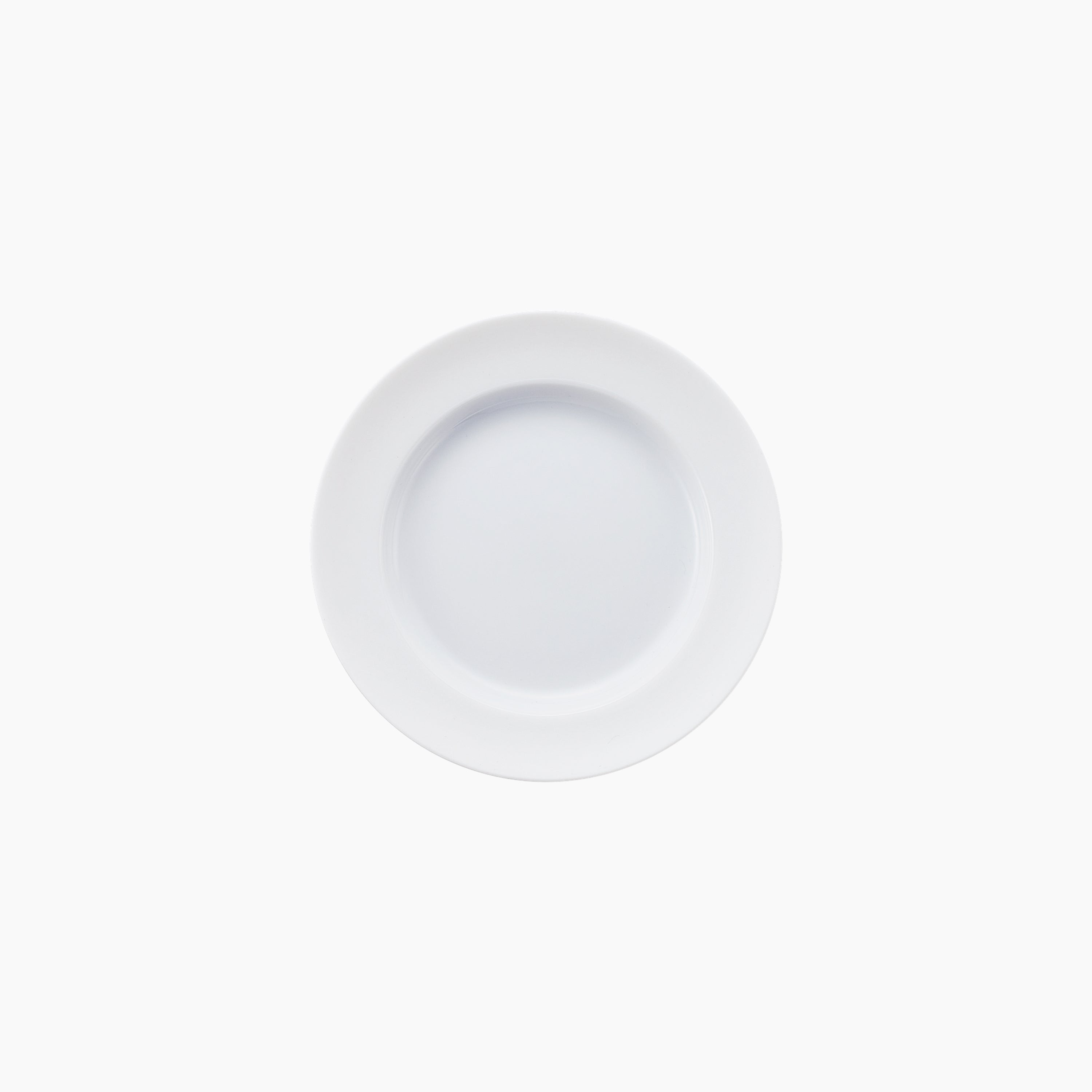 平皿S 磁器 / ホワイト×ビスク