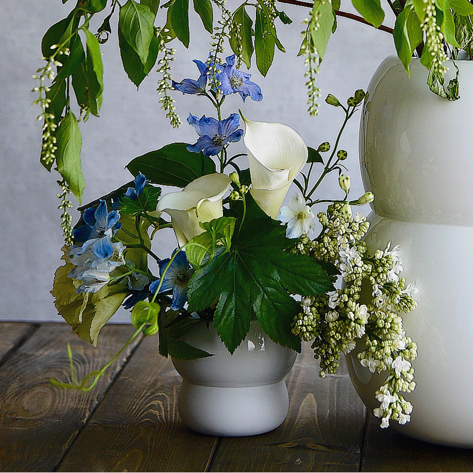 タンブラーS 磁器 / ホワイト×ビスク