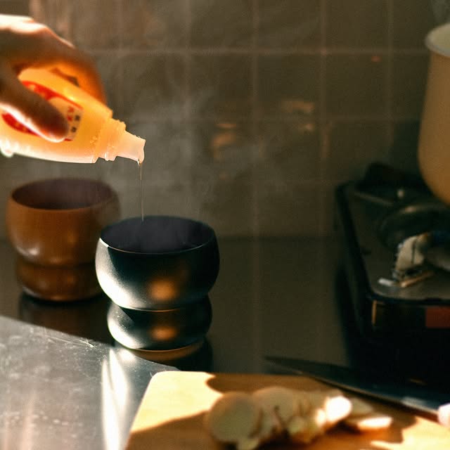 タンブラーS 磁器 / ブラック×ビスク