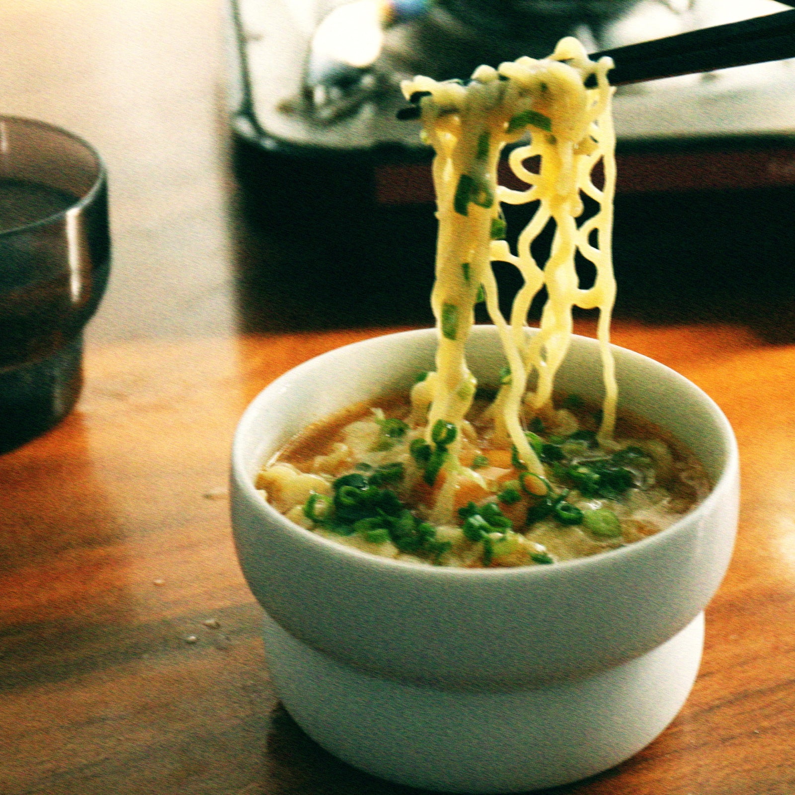 おわん 磁器 / ホワイト×ビスク