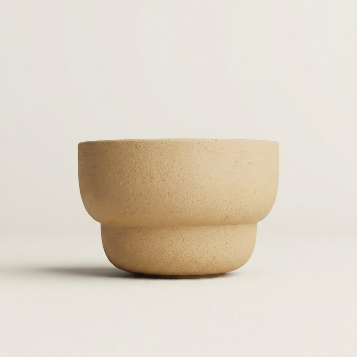 丸朝茶碗大・無釉薬