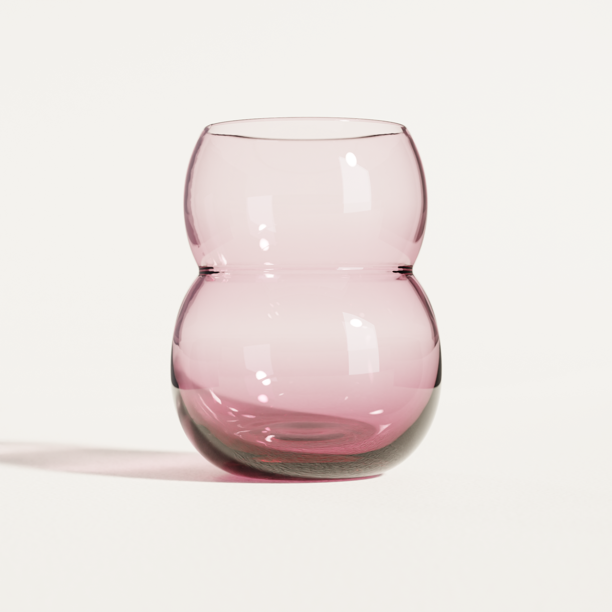 タンブラーM ガラス / ワインレッド